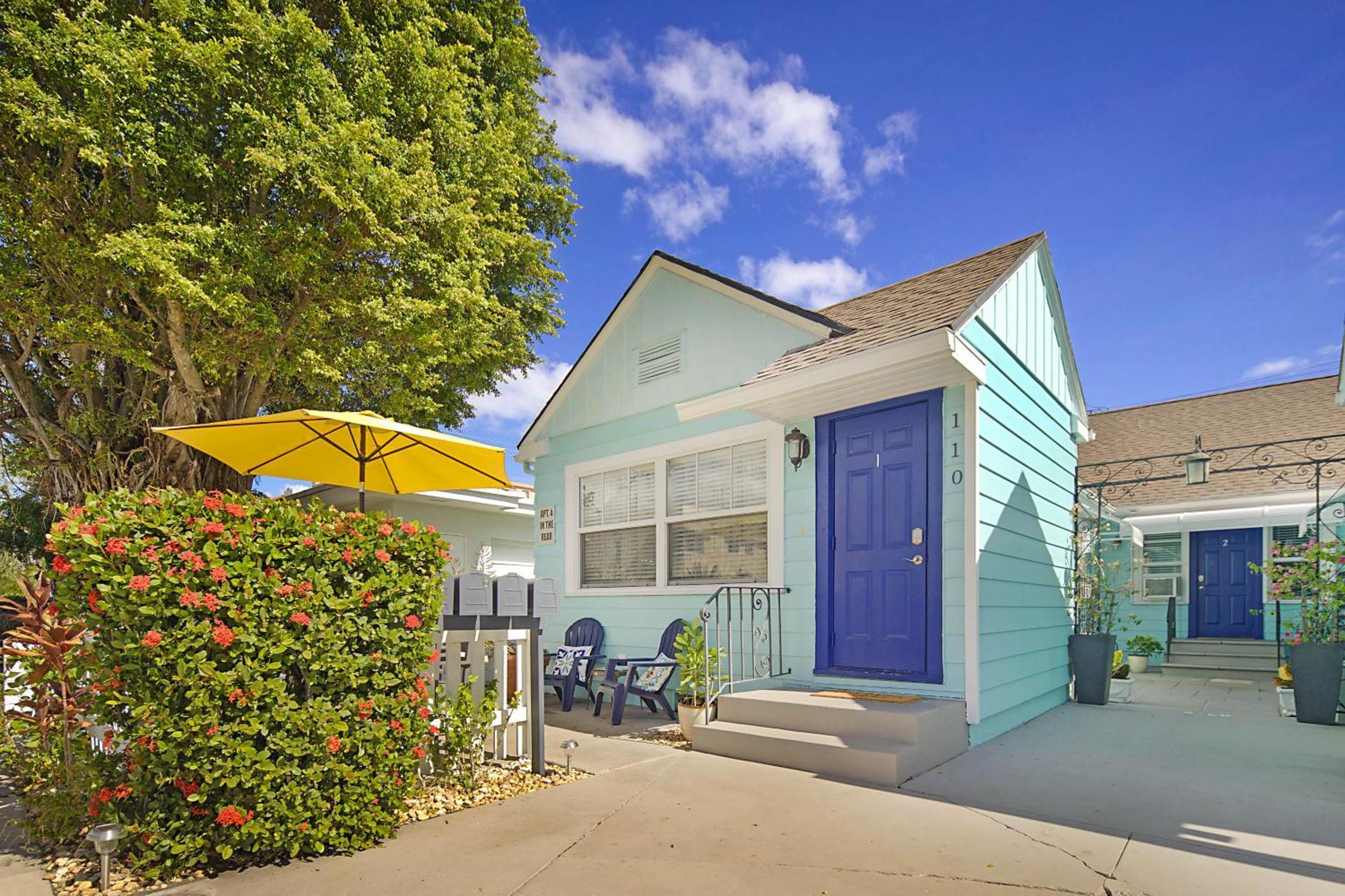 Steps To Beach & Downtown! Cozy Beach Bungalow #1 Lake Worth Beach Exteriör bild