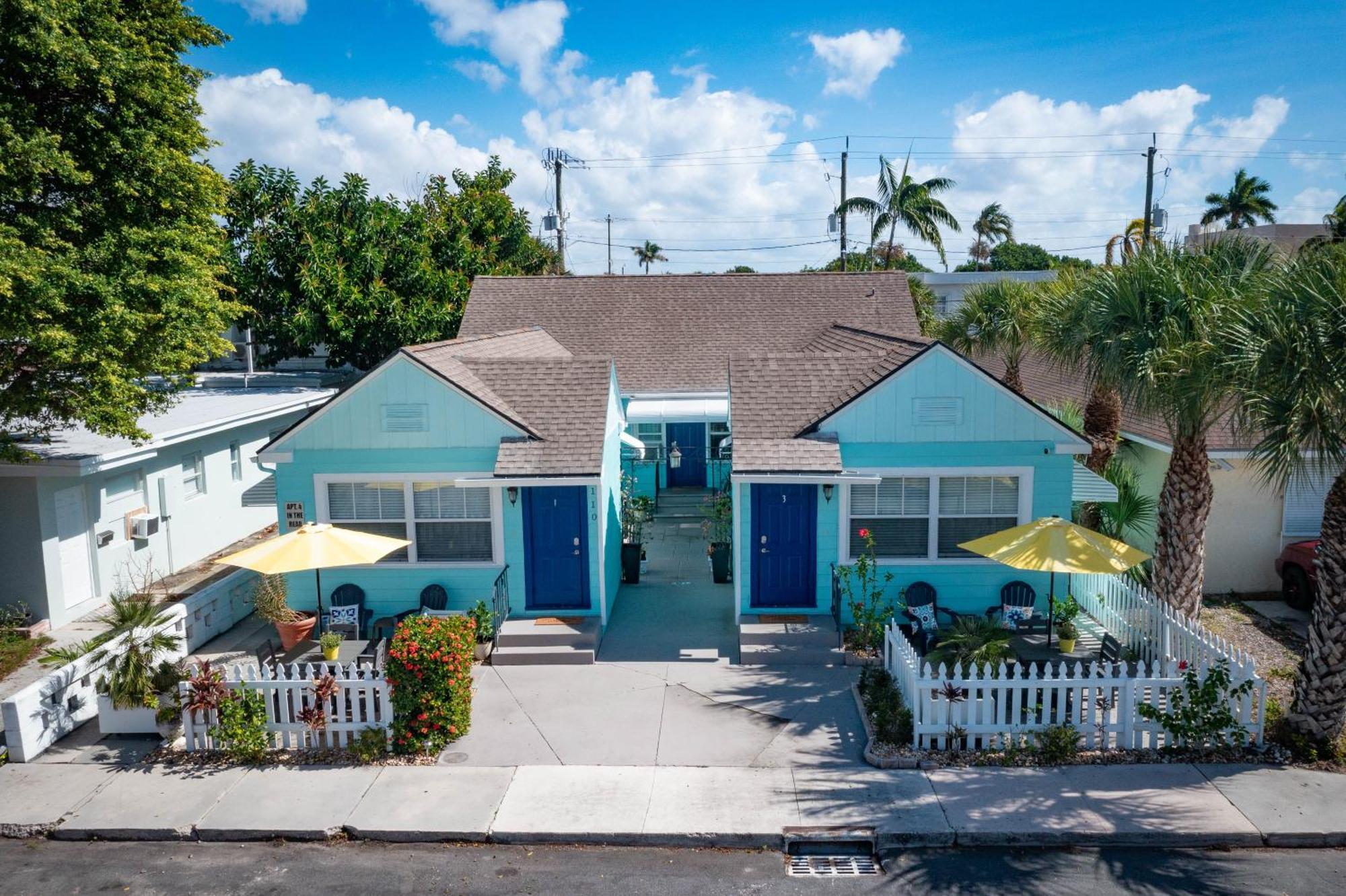 Steps To Beach & Downtown! Cozy Beach Bungalow #1 Lake Worth Beach Exteriör bild